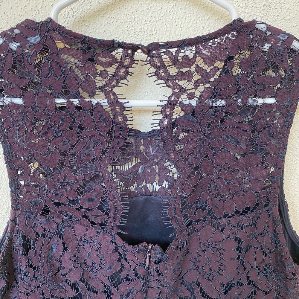 Banana Republic, size 10, sleeveless lace dress.